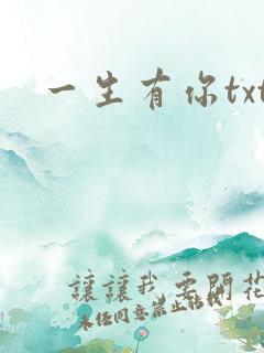 一生有你txt