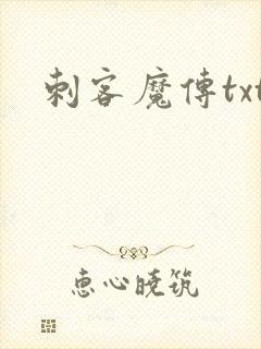 刺客魔传txt