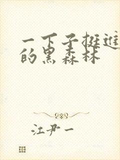 一下子挺进浓密的黑森林