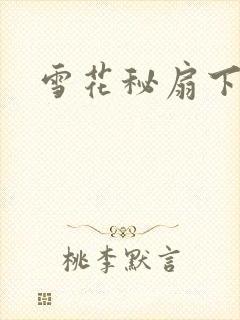 雪花秘扇下载