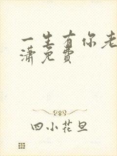 一生有你老赵潇潇免费