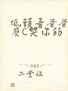 低头看爸爸是怎么C哭你的