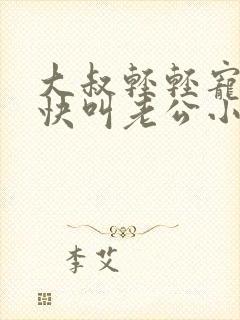 大叔轻轻宠宝贝快叫老公小说