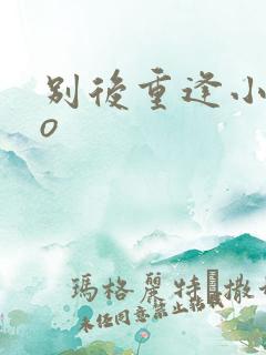 别后重逢小说po