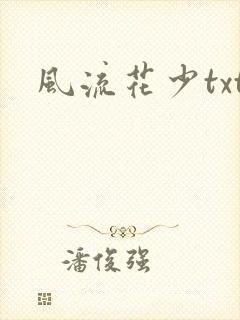 风流花少txt