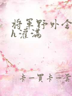 将军野外含公主h灌满