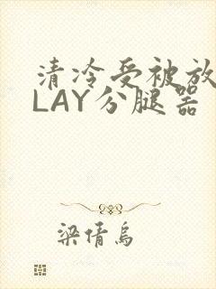 清冷受被放置PLAY分腿器