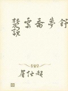 楚云乔梦舒的小说