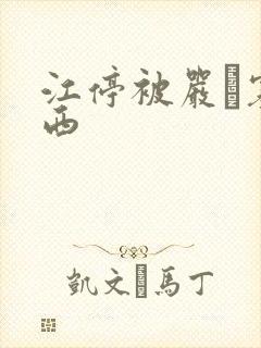 江停被严峫塞东西