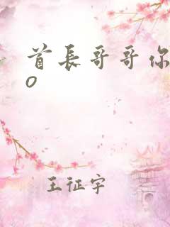 首长哥哥你好po