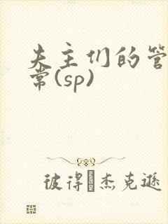 夫主们的管教日常(sp)