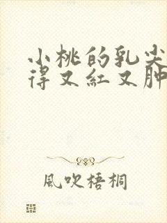 小桃的乳尖被吸得又红又肿