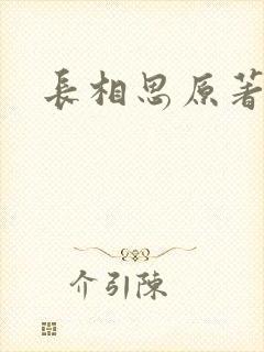 长相思原著小说