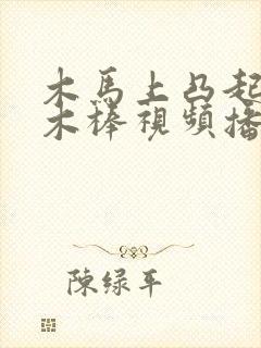 木马上凸起电动木棒视频播放