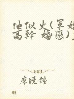 他似火(军婚 高干 婚恋)免费阅读