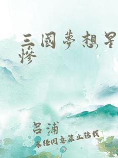 三国梦想星彩无惨