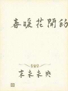 春暖花开的小说