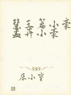 慧玉篇小豪续上孟卉小豪