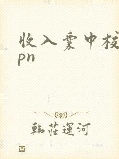 收入囊中校园hpn