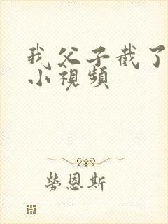 我父子截了一段小视频