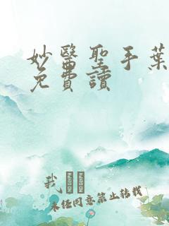 妙医圣手叶皓轩免费读