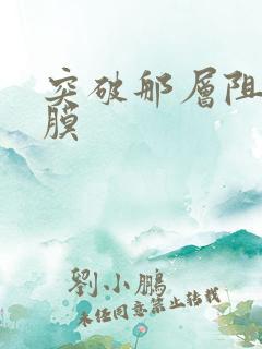 突破那层阻碍薄膜