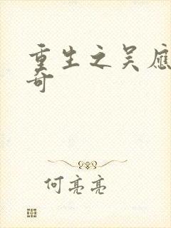 重生之吴应熊传奇