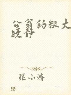 公翁的粗大放进晓静