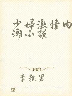 少妇激情肉欲高潮小说