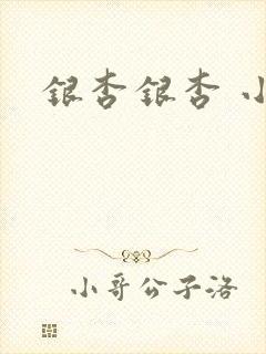 银杏银杏 小说