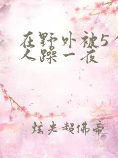 在野外被5个男人躁一夜