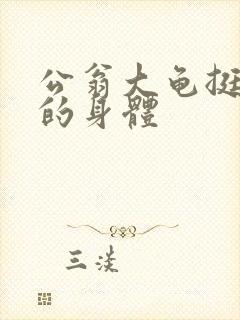 公翁大龟挺进我的身体