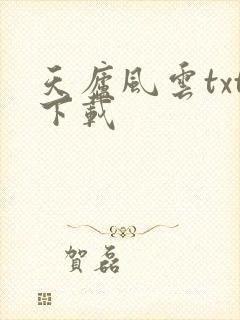 天庐风云txt下载