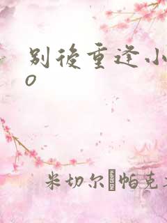 别后重逢小说po