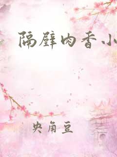 隔壁肉香小说