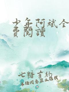 少年阿斌全文免费阅读