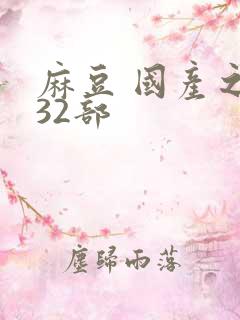 麻豆 国产之光32部