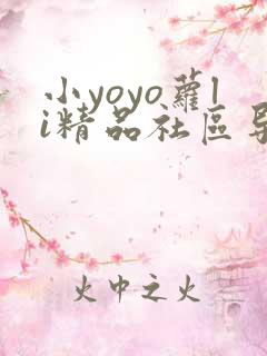 小yoyo萝li精品社区导航