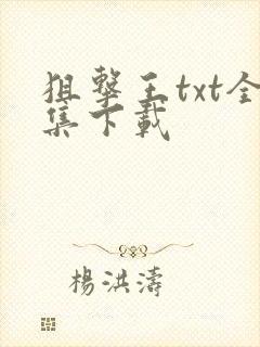 狙击王txt全集下载