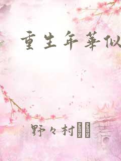 重生年华似锦