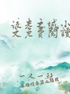 流光之城小说全文免费阅读