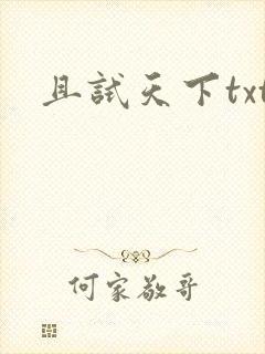 且试天下txt