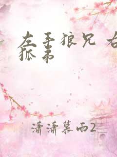 左手狼兄 右手狐弟