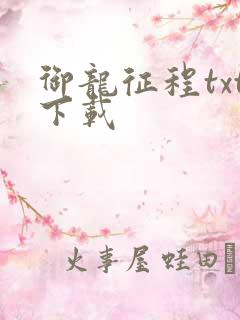 御龙征程txt下载