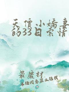 天价小娇妻总裁的33日索情