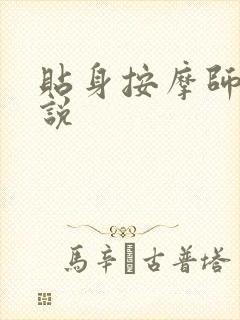 贴身按摩师 小说