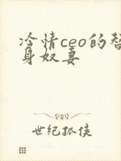 冷情ceo的替身奴妻