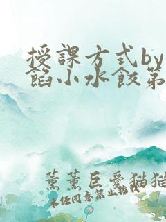 授课方式by肉馅小水饺第1集