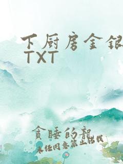 下厨房金银花露 TXT