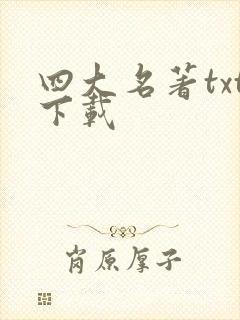 四大名著txt下载